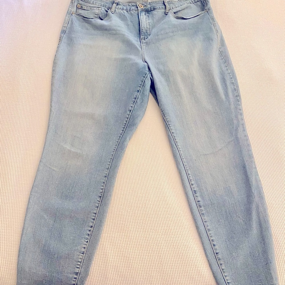 Torrid Blue Sky-High Skinny Jeans